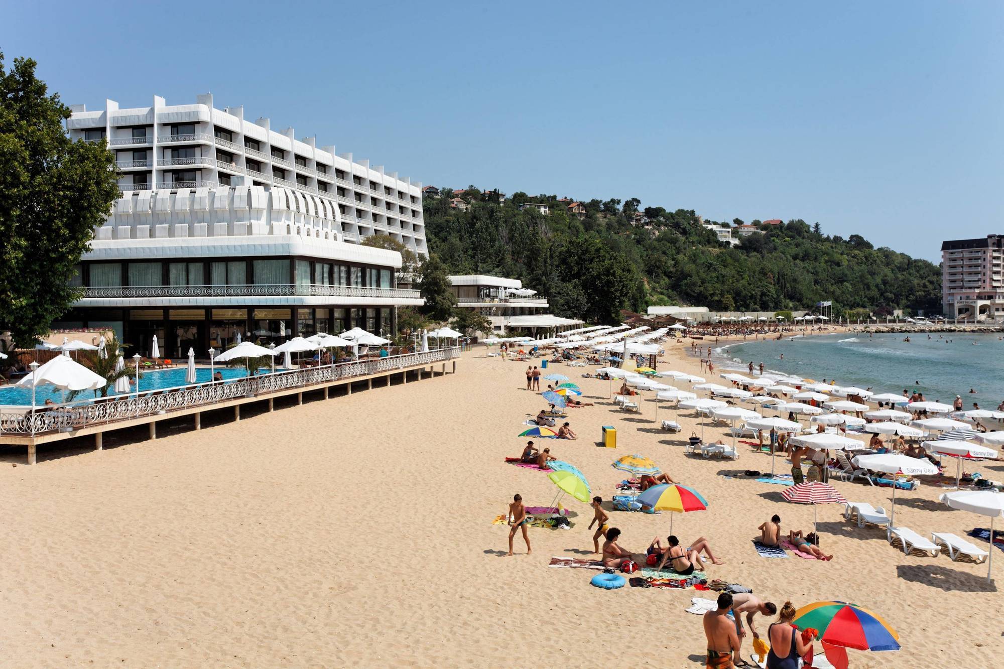 Marina Hotel, Sunny Day 瓦爾納 外观 照片