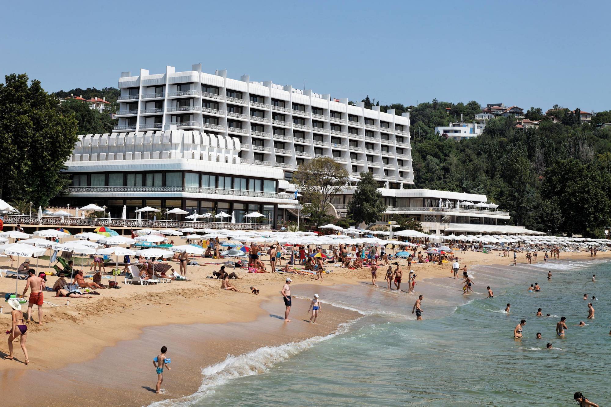 Marina Hotel, Sunny Day 瓦爾納 外观 照片
